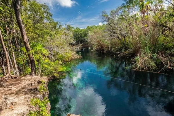 Cenote Escondido Tulum — 10 min walk
