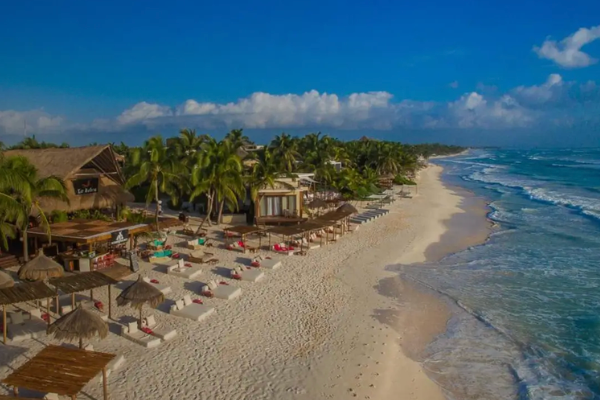 La Zebra Beach Club Tulum — 25 min drive