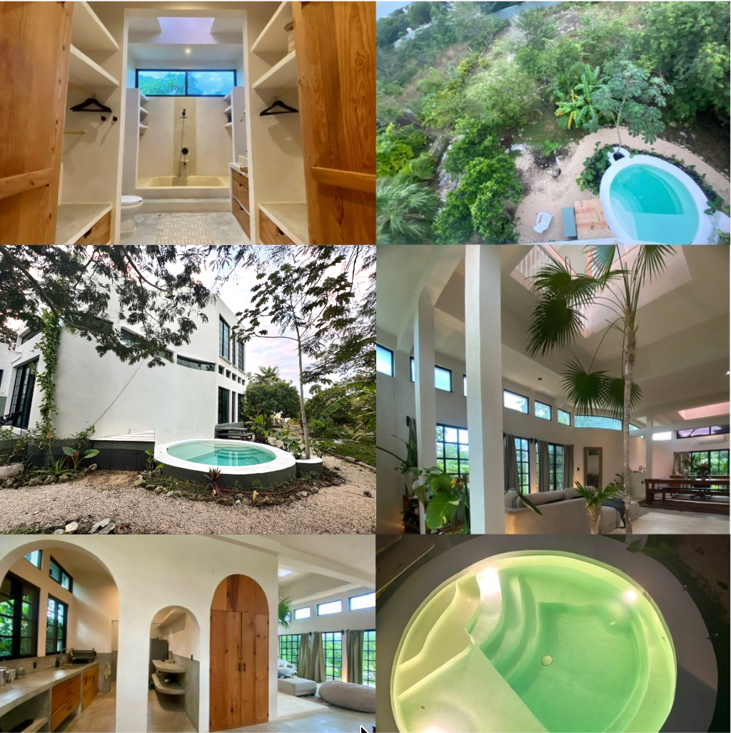 The Villa at Rancho Verde Tulum — Airbnb Superhost private pool jungle home