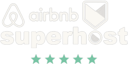 Airbnb Superhost with five stars